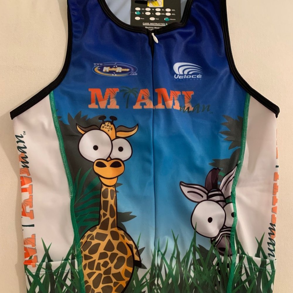 Miami Man Women's S Triathlon Top/M Shorts